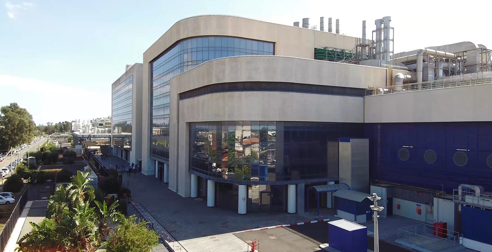 Incard SpA passò a STMicroelectronics nel 2003: edificio ST a Catania, Italia